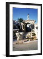 Arch of Marcus Aurelius, Tripoli, Libya, 163 Ad-Vivienne Sharp-Framed Photographic Print