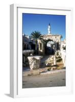 Arch of Marcus Aurelius, Tripoli, Libya, 163 Ad-Vivienne Sharp-Framed Photographic Print