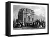 Arch of Marius at Orange on the Rhone, C1792-J Carter-Framed Stretched Canvas