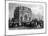Arch of Marius at Orange on the Rhone, C1792-J Carter-Mounted Giclee Print