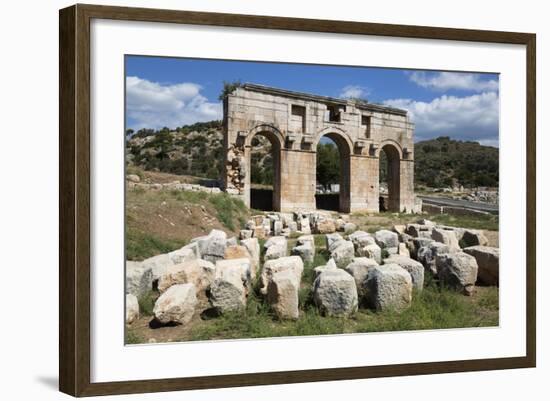 Arch of Mettius Modestus, Patara, Near Kalkan-Stuart Black-Framed Photographic Print