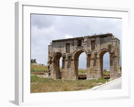 Arch of Modestus at the Lycian Site of Patara, Near Kalkan, Antalya Province, Anatolia, Turkey-null-Framed Photographic Print