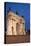 Arch of Peace at Night, Piazza Sempione, Milan, Lombardy, Italy, Europe-Ben Pipe-Stretched Canvas