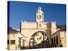 Arch of Santa Catalina, Antigua, UNESCO World Heritage Site, Guatemala, Central America-Ben Pipe-Stretched Canvas