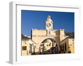 Arch of Santa Catalina, Antigua, UNESCO World Heritage Site, Guatemala, Central America-Ben Pipe-Framed Photographic Print