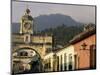 Arch of Santa Catalina, Dating from 1609, Antigua, Unesco World Heritage Site, Guatemala-Upperhall-Mounted Photographic Print