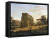 Arch of Septimius Severus in Rome-Gaspar van Wittel-Framed Stretched Canvas