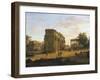 Arch of Septimius Severus in Rome-Gaspar van Wittel-Framed Giclee Print