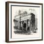 Arch of Septimius Severus in the Roman Forum, Rome, Italy-null-Framed Giclee Print