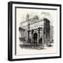 Arch of Septimius Severus in the Roman Forum, Rome, Italy-null-Framed Giclee Print