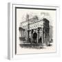 Arch of Septimius Severus in the Roman Forum, Rome, Italy-null-Framed Giclee Print