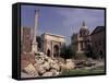 Arch of Septimius Severus, Rome, Italy-Connie Ricca-Framed Stretched Canvas
