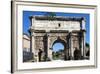 Arch of Septimus Severus, Ancient Roman Forum, Rome, Lazio, Italy-James Emmerson-Framed Photographic Print