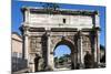 Arch of Septimus Severus, Ancient Roman Forum, Rome, Lazio, Italy-James Emmerson-Mounted Photographic Print