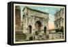 Arch of Septimus Severus, Rome-null-Framed Stretched Canvas