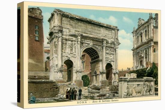 Arch of Septimus Severus, Rome-null-Stretched Canvas