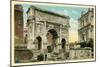 Arch of Septimus Severus, Rome-null-Mounted Art Print