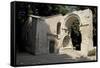 Arch of the 12th Century Saint Cesaire Abbey-Guy Thouvenin-Framed Stretched Canvas