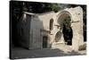Arch of the 12th Century Saint Cesaire Abbey-Guy Thouvenin-Stretched Canvas