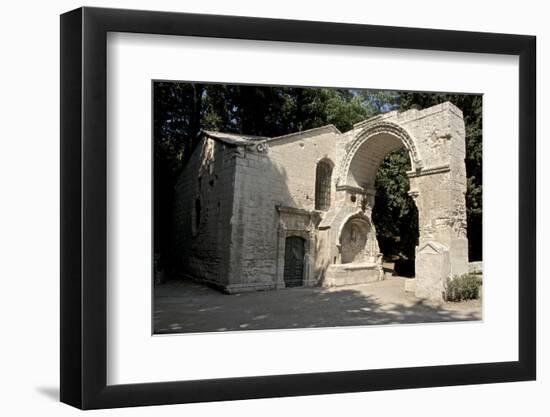 Arch of the 12th Century Saint Cesaire Abbey-Guy Thouvenin-Framed Photographic Print