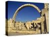 Arch of the Hurva Synagogue in the Jewish Quarter of the Old City of Jerusalem, Israel, Middle East-Simanor Eitan-Stretched Canvas