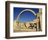 Arch of the Hurva Synagogue in the Jewish Quarter of the Old City of Jerusalem, Israel, Middle East-Simanor Eitan-Framed Photographic Print