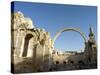 Arch of the Hurva Synagogue, Old Walled City, Jerusalem, Israel, Middle East-Christian Kober-Stretched Canvas