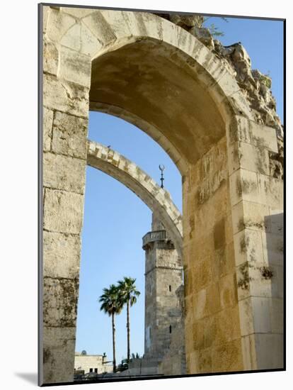 Arch of the Hurva Synagogue, Old Walled City, Jerusalem, Israel, Middle East-Christian Kober-Mounted Photographic Print