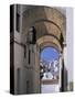 Arch of the Monjas, Vejer De La Frontera, Andalucia, Spain-Jean Brooks-Stretched Canvas