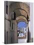 Arch of the Monjas, Vejer De La Frontera, Andalucia, Spain-Jean Brooks-Stretched Canvas