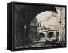 Arch of the Pont Notre-Dame, 1915-CH Meryon-Framed Stretched Canvas