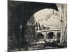 Arch of the Pont Notre-Dame, 1915-CH Meryon-Mounted Giclee Print
