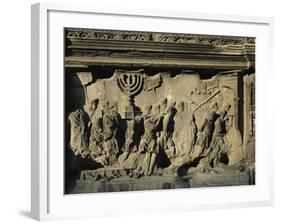 Arch of Titus on the Forum in Rome-null-Framed Giclee Print