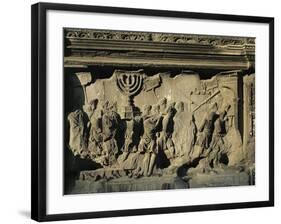 Arch of Titus on the Forum in Rome-null-Framed Giclee Print