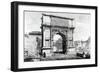 Arch of Titus, Part of a Series of 'Views of Rome', 1845 (Engraving)-Carlo Piccoli-Framed Giclee Print