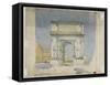 Arch of Titus, Rome, 1891-Charles Rennie Mackintosh-Framed Stretched Canvas