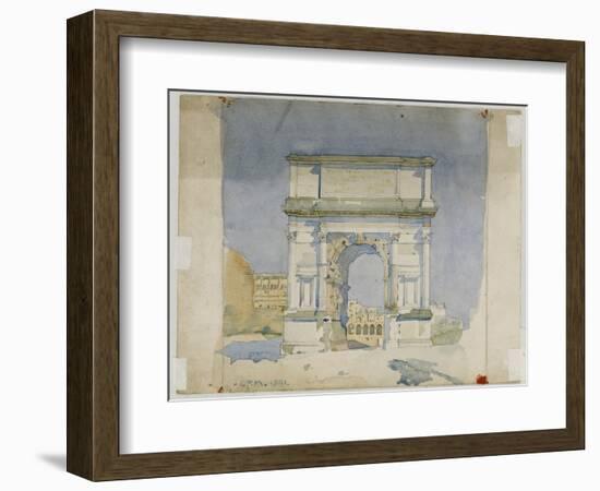 Arch of Titus, Rome, 1891-Charles Rennie Mackintosh-Framed Giclee Print