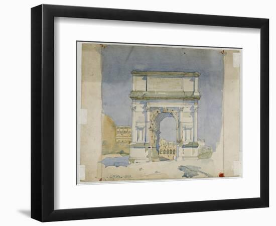 Arch of Titus, Rome, 1891-Charles Rennie Mackintosh-Framed Giclee Print