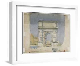 Arch of Titus, Rome, 1891-Charles Rennie Mackintosh-Framed Giclee Print