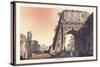 Arch of Titus-M. Dubourg-Stretched Canvas