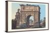 Arch of Trajan at Benevento-M. Dubourg-Stretched Canvas