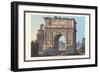 Arch of Trajan at Benevento-M. Dubourg-Framed Art Print