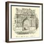 Arch of Trajan, Beneventum-null-Framed Giclee Print