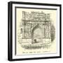 Arch of Trajan, Beneventum-null-Framed Giclee Print