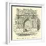 Arch of Trajan, Beneventum-null-Framed Giclee Print