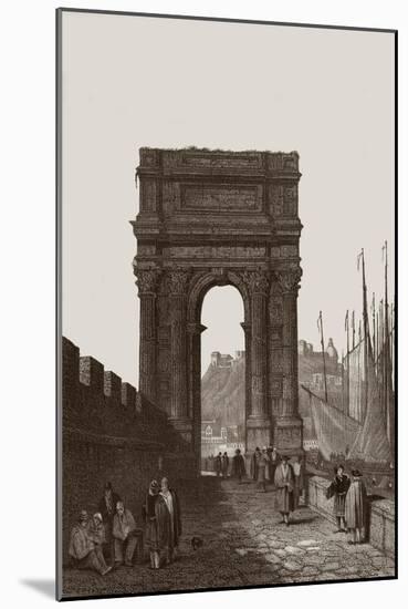 Arch of Trajan-Samuel Prout-Mounted Giclee Print