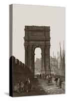 Arch of Trajan-Samuel Prout-Stretched Canvas