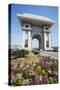 Arch of Triumph, Pyongyang, North Korea (Democratic People's Republic of Korea), Asia-Gavin Hellier-Stretched Canvas