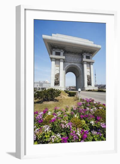 Arch of Triumph, Pyongyang, North Korea (Democratic People's Republic of Korea), Asia-Gavin Hellier-Framed Photographic Print