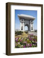 Arch of Triumph, Pyongyang, North Korea (Democratic People's Republic of Korea), Asia-Gavin Hellier-Framed Photographic Print